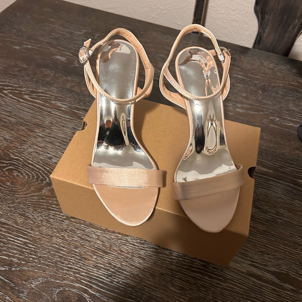 Champagne Dressy Shoes